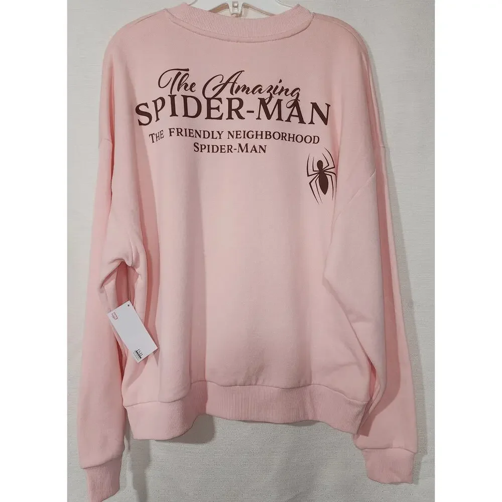 The amazing Spider-Man sweatshirt women's Small NWT